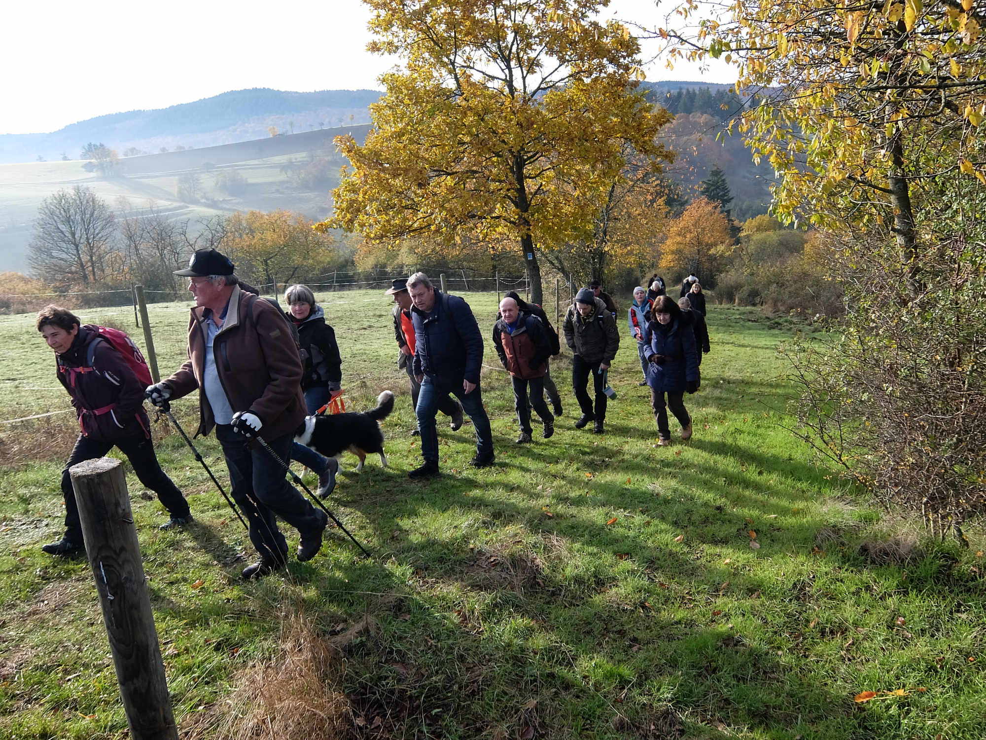 Aufsteig zum Kerzer Kopf